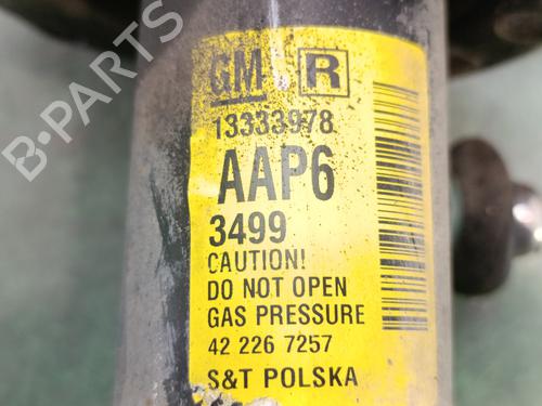 Right front shock absorber OPEL ASTRA J (P10)  | BP25046432M17 
