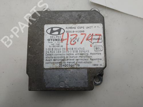 Airbag styreenhed Airbag styreenhed HYUNDAI TERRACAN (HP) [2001-2008] 37200180 37200180
