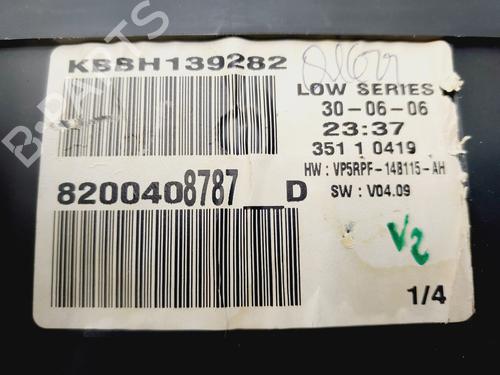 Instrument cluster RENAULT MEGANE II (BM0/1_, CM0/1_) 1.9 dCi | BP31160969C47