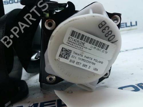 Rear right seatbelt AUDI A1 (8X1, 8XK) 1.6 TDI | BP6624077I28 