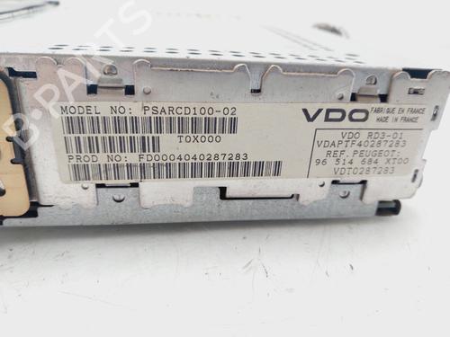 Bilradio PEUGEOT 206 Hatchback (2A/C)  | BP20225367E6 