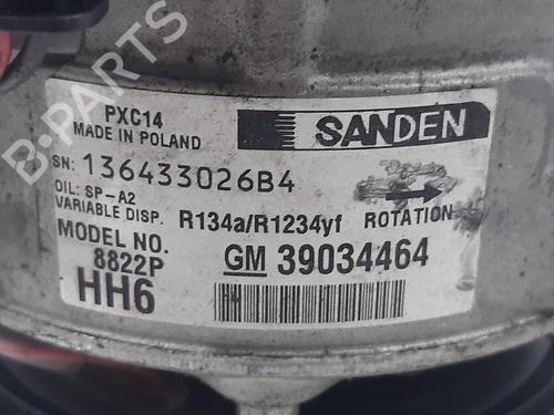 AC compressor OPEL ASTRA K (B16) 1.6 CDTi (68) | BP11505929M34 
