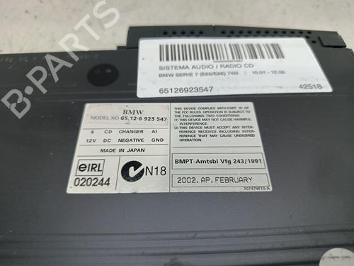 Radio BMW 7 (E65, E66, E67) 745 i, Li | BP38202847E6 - Image 2
