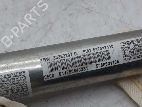 Right curtain airbag FIAT GRANDE PUNTO (199_) 1.4 (199AXB11, 199AXB1A, 199BXB1A, 199AXL1A) | BP6532510C12 