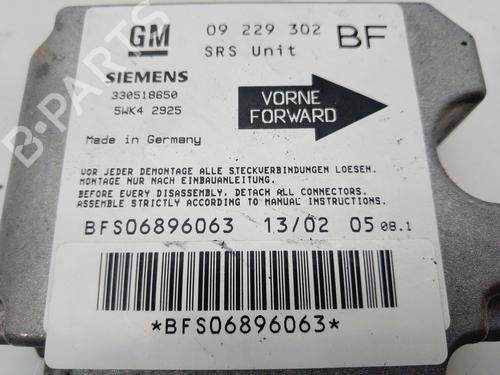 Kollisjonspute styreenhet OPEL ASTRA G Hatchback (T98) 1.6 (F08, F48) | BP29822588M53 