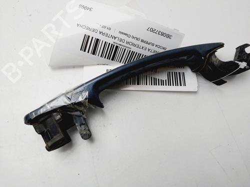 Front right exterior door handle SKODA SUPERB I (3U4) 1.9 TDI | BP19094905C129 