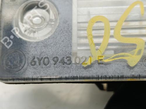Licence plate light SKODA FABIA II (542)  | BP29418441I40 