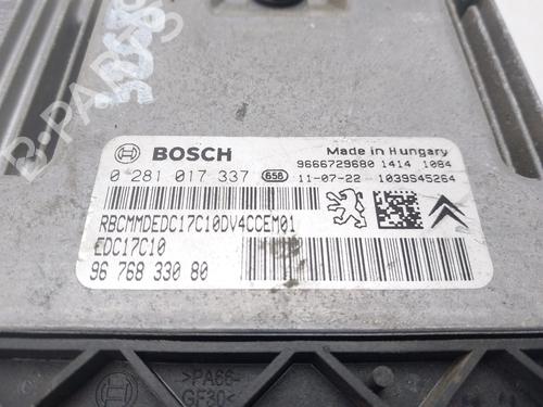 Engine control unit (ECU) CITROËN C3 II (SC_)  | BP16006672M57 