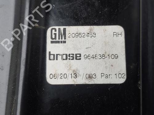 Front right window mechanism OPEL INSIGNIA A (G09) | BP34352204C23 - Image 5