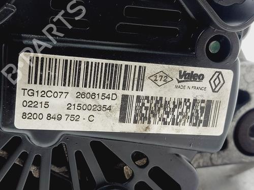 Alternator RENAULT MEGANE III Hatchback (BZ0/1_, B3_) 1.2 TCe (BZ2B, BZ11) | BP28127451M7 