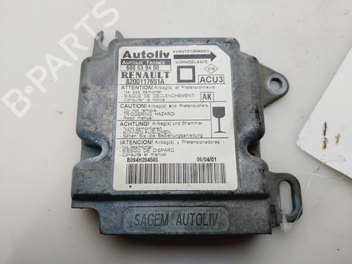 Used ECU airbags ECU airbags RENAULT MEGANE I Classic (LA0/1_) 1.9 dTi (LA1U) (80 hp) 33313820 33313820