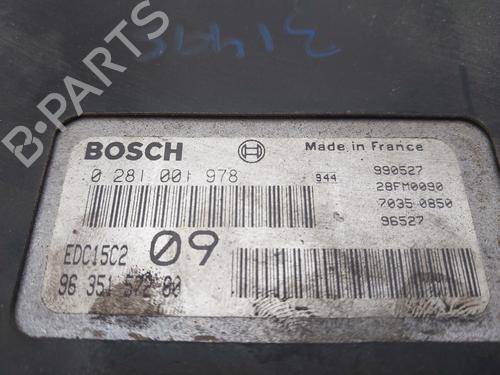 Engine control unit (ECU) PEUGEOT 406 (8B) 2.0 HDI 90 | BP13477545M57 
