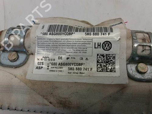Left curtain airbag VW GOLF VI (5K1) 1.6 TDI | BP2874528C11 