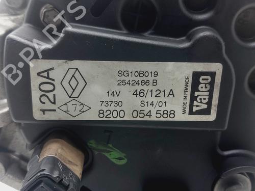 Dynamo RENAULT SCÉNIC I MPV (JA0/1_, FA0_) 1.9 dCi RX4 | BP29871276M7