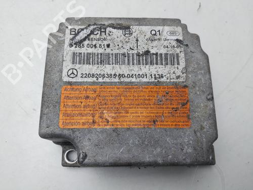 Used ECU airbags ECU airbags MERCEDES-BENZ S-CLASS (W220, V220) S 320 CDI (220.025, 220.125) (204 hp) 33219893 33219893