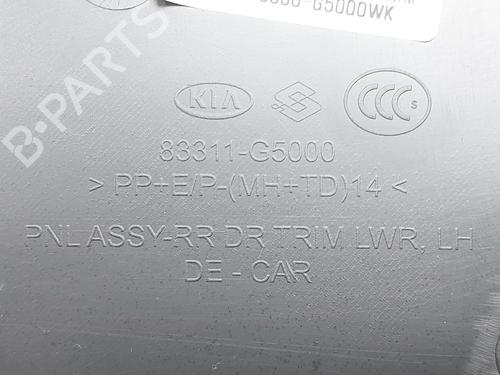 Rear left panel KIA NIRO I (DE) 1.6 GDI Plug-in Hybrid | BP21218608C60 