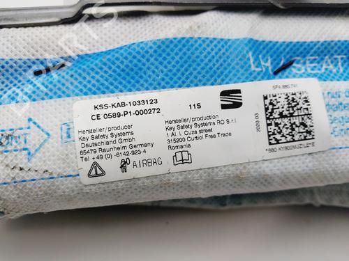 Left curtain airbag SEAT LEON (5F1)  | BP29719537C11 