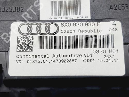 Instrument cluster AUDI A1 (8X1, 8XK) 1.6 TDI | BP32360635C47