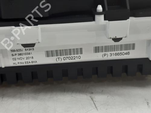 Instrument cluster VOLVO V40 Hatchback (525)  | BP8491595C47 