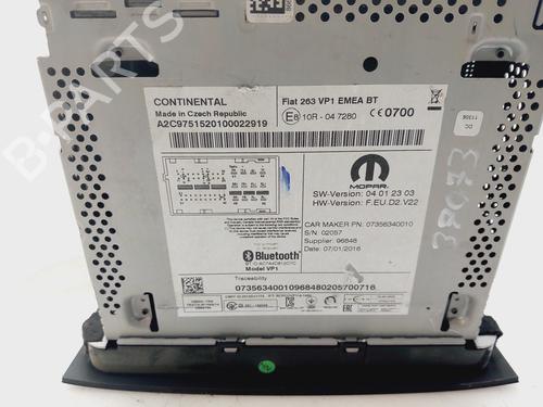Radio FIAT DOBLO Cargo (263_) 1.3 D Multijet | BP26944278E6 