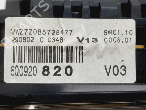 Instrument cluster VW POLO IV (9N_, 9A_) 1.4 16V | BP32250676C47 