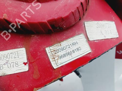 Right taillight PEUGEOT 206+ (2L_, 2M_) 1.1 | BP32199156C35