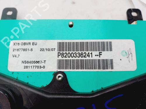 Instrument cluster RENAULT KANGOO (KC0/1_) 1.9 dCi 4x4 | BP30969521C47