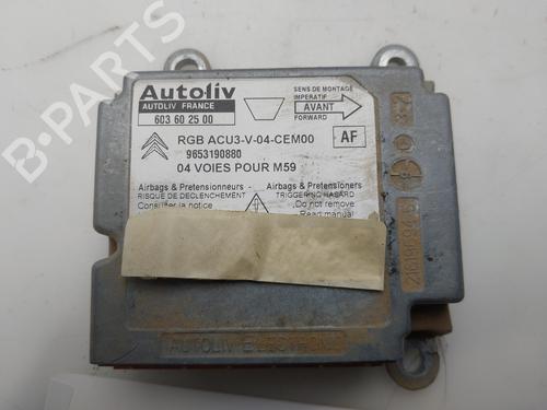 Steuergerät Airbag für Steuergerät Airbag PEUGEOT PARTNER Box Body/MPV 1.6 HDi 16V 4x4 (90 hp) 34391630 34391630