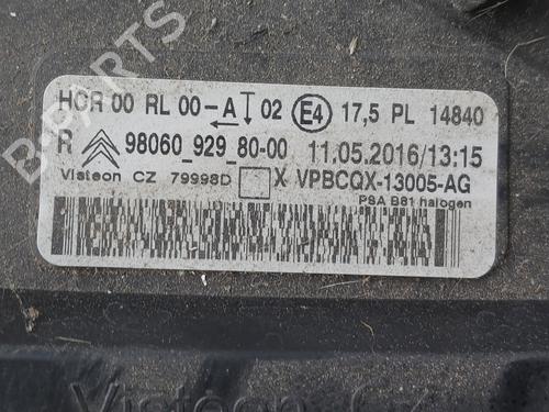 Right headlight DS DS 5 (KF_) 2.0 Hybrid4 4x4 | BP38604843C29 - Image 5
