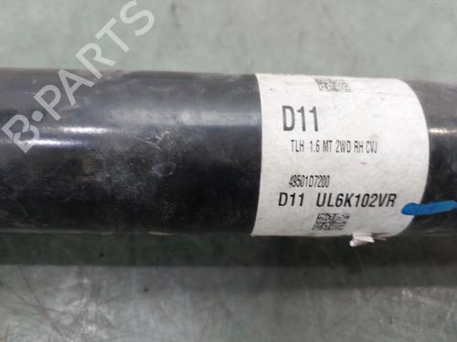 Right front driveshaft KIA SPORTAGE IV (QL, QLE)  | BP16334604M39 