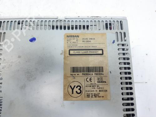 Radio NISSAN TIIDA Hatchback (C11) 1.5 dCi | BP8691970E6 