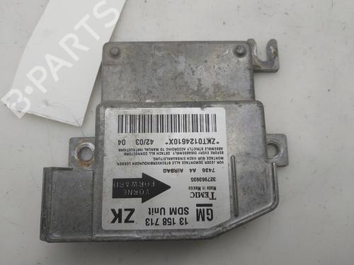 Airbag styreenhed Airbag styreenhed OPEL MERIVA A MPV (X03) 1.7 DTI (E75) (75 hp) 36813206 36813206