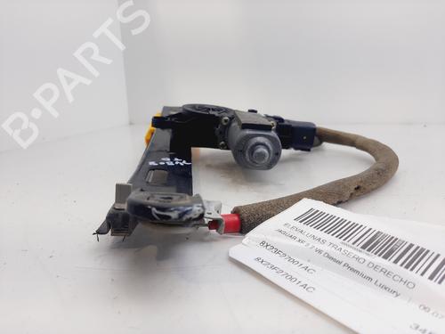 Rear right window mechanism JAGUAR XF I (X250) 2.7 D | BP18353482C25 