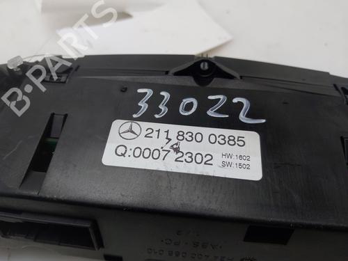 Climate control MERCEDES-BENZ E-CLASS (W211) E 270 CDI (211.016) | BP17545648I5 