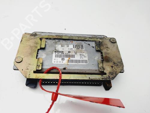 Engine control unit (ECU) PEUGEOT 306 (7B, N3, N5) 1.6 SR | BP21389076M57 