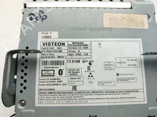 Radio NISSAN JUKE (F15) | BP28088945E6