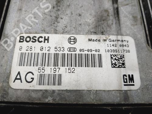 Engine control unit (ECU) OPEL VECTRA C (Z02)  | BP27661193M57 
