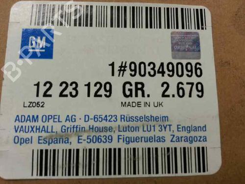 Right taillight OPEL VECTRA A (J89) 1.7 TD (F19, M19) | BP12423554C35 