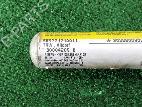 Left curtain airbag MERCEDES-BENZ C-CLASS (W203) C 220 CDI (203.008) | BP16568884C11 