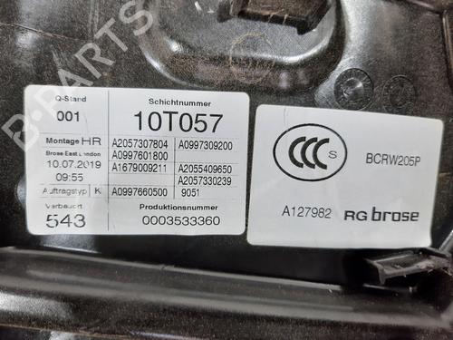 Rear right window mechanism MERCEDES-BENZ C-CLASS (W205) C 200 d (205.001) | BP16184065C25 