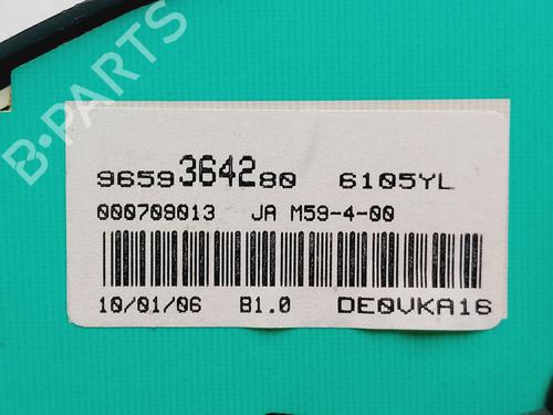 Instrument cluster PEUGEOT PARTNER Box Body/MPV (5_, G_) 1.9 D | BP32473235C47 