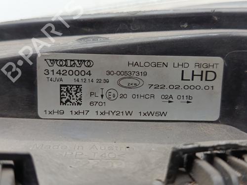 Right headlight VOLVO V40 Hatchback (525) D2 | BP29483777C29 