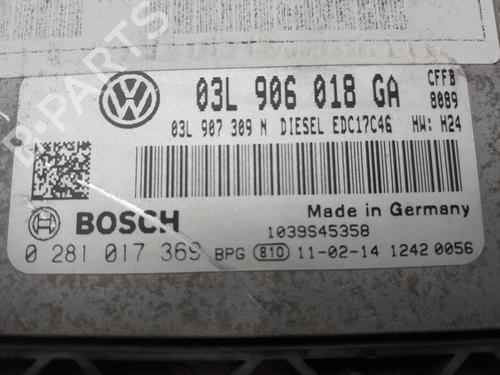 Engine control unit (ECU) VW EOS (1F7, 1F8) | BP38192324M57 - Image 4