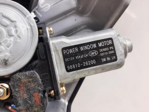 Rear left window mechanism HYUNDAI SANTA FÉ I (SM) 2.0 CRDi 4x4 | BP18672476C24 