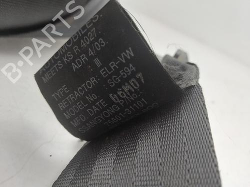 Rear left seatbelt SSANGYONG ACTYON I | BP38232008I29 - Image 2
