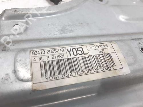 Used Rear left window mechanism HYUNDAI ELANTRA III Saloon (XD) 2.0 CRDi (113 hp) 6145726