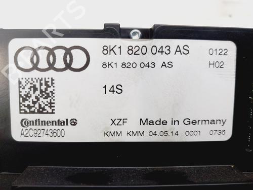Climate control AUDI A4 B8 (8K2) | BP31093729I5