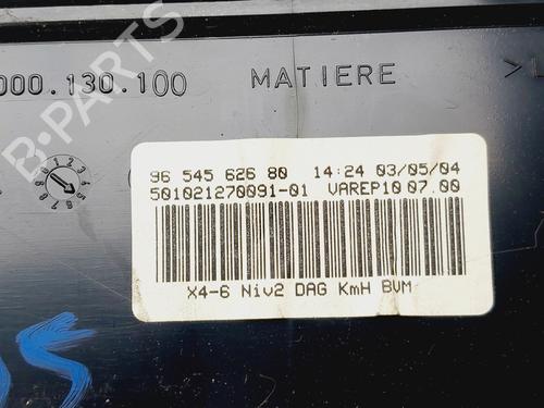 Kombiinstrument CITROËN C5 I (DC_) 2.0 HDi (DCRHZB, DCRHZE) | BP30857777C47