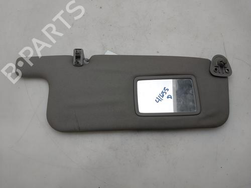 Used Right sun visor Right sun visor TOYOTA COROLLA Liftback (_E11_) 2.0 D (CE110) (72 hp) 36292509 36292509