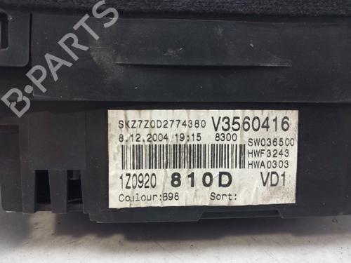 Instrument cluster SKODA OCTAVIA II (1Z3) 1.9 TDI | BP13477207C47 